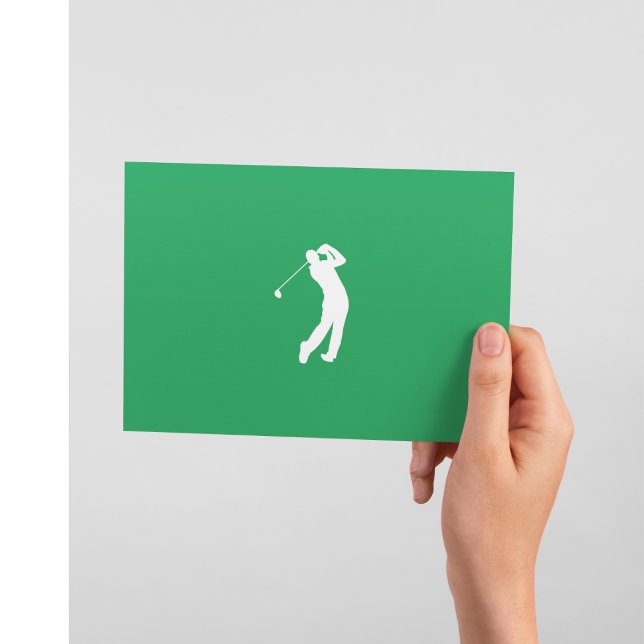 Golf flat notecard (Creator Uploaded)