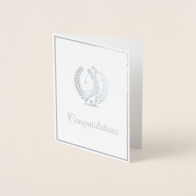 Golf  foil card (Front)