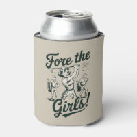 Golf Fore The Girls Cute Funny Golfing Ladies