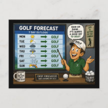 Golf forecast