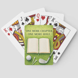 Golf Funny Golf Cover for Golfer Playing Cards