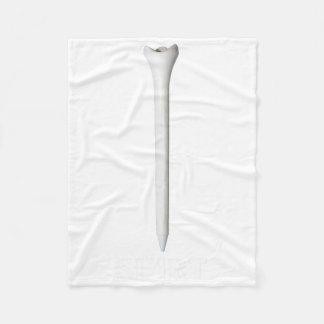 Golf Funny Golfing Tee For Father's Day  Fleece Blanket