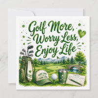 Golf Funny Quotes for golfer on the course