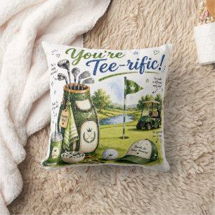 Golf Funny saying for golfer home decoration Cushion
