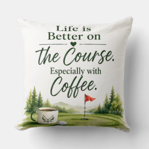 Golf Funny saying for golfer home decoration Cushion