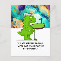 Golf funny saying  quote for golfer greeting