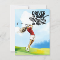 Golf funny saying quotes for golfer greeting