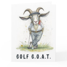 Golf G.O.A.T.- Big Golf Card