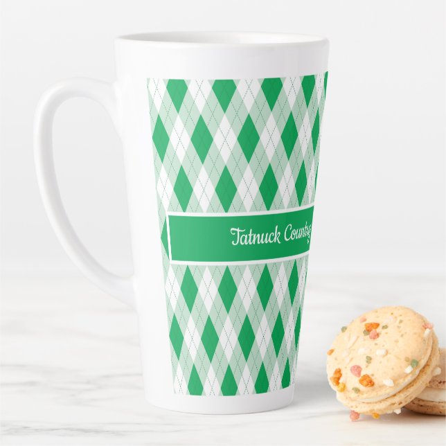 Golf Gals Latte Mug – Custom League Name (In Situ)