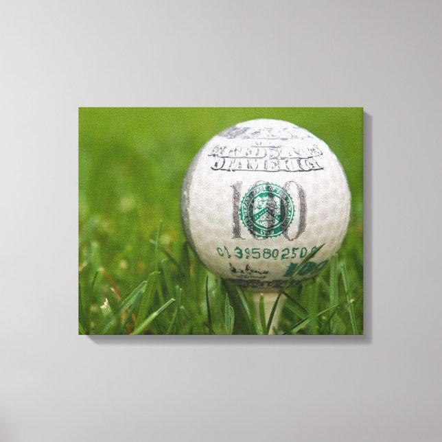 Golf Game Canvas Print (Front)