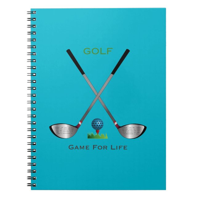 GOLF - Game for Life Notebook (Front)