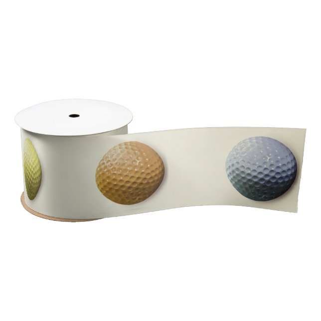 Golf Gift Satin Ribbon (Spool)
