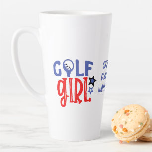 Golf Girl Customised Late Mug