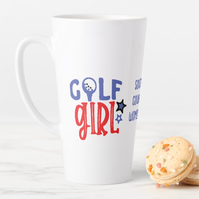 Golf Girl Customised Late Mug  (In Situ)