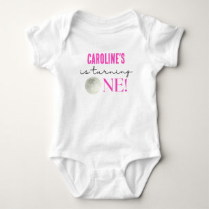Golf Girls 1st Birthday Baby Bodysuit