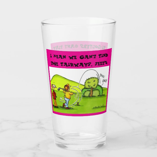Golf Glass (Back)