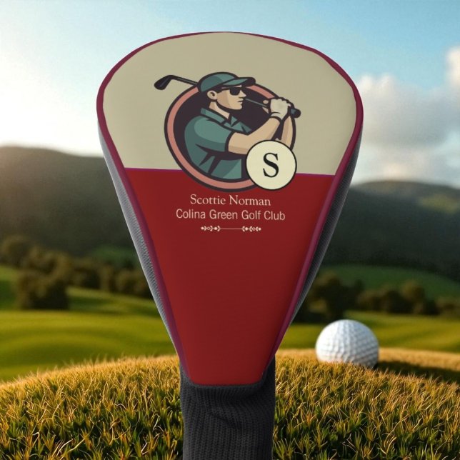 Golf _ Golfer Cool Head Cover (Creator Uploaded)