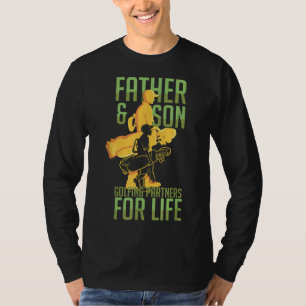 Golf Golfing Father Son Matching Dad T-Shirt