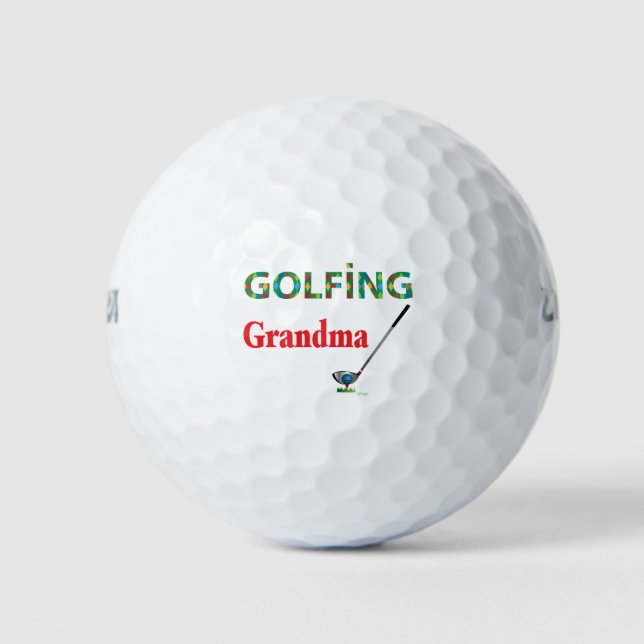 GOLF - GOLFING GRANDMA, Cool Balls (Front)