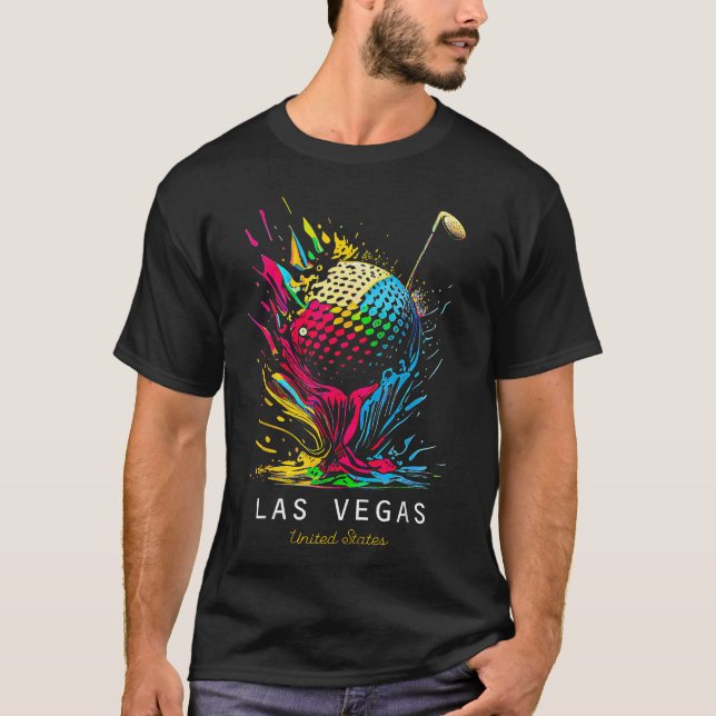 Golf Golfing Las T-Shirt (Front)