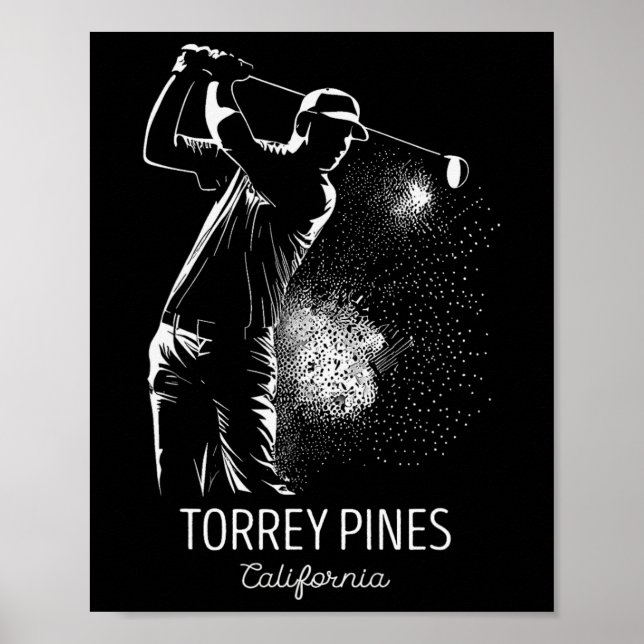 Golf Golfing Torrey Pines 1  Poster (Front)