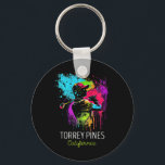 Golf Golfing Torrey Pines  Key Ring<br><div class="desc">Golf Golfing Torrey Pines</div>