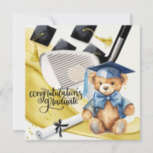 Golf Graduation Card – Congratulations Graduate