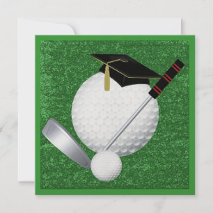 Golf  Graduation - SRF Invitation