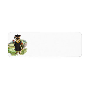 Golf Graduation themed  Return Address Label