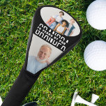 Golf Grandpa by par Father's day Golf Head Cover<br><div class="desc">Personalised Photo Golf Head Cover for Grandfather on Grandparents Day. Father's Day,  Christmas,  birthday,  or World Senior Citizens Day. You can choose a favourite family photo or a special memory to be printed on a Golf Head Cover.</div>