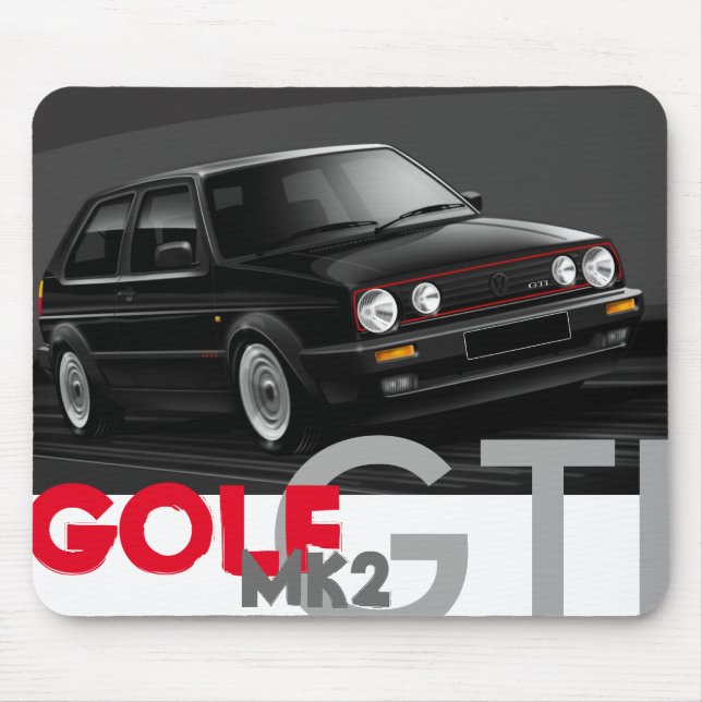 Golf GTI Mk2 Mouse Mat (Front)