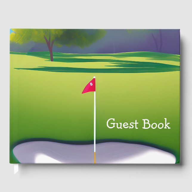 Golf Guest book  (Front)
