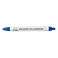 Golf Guy Cart Flag Personalised Name Pen