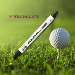 Golf Guy Cart Flag Personalized Name Pen