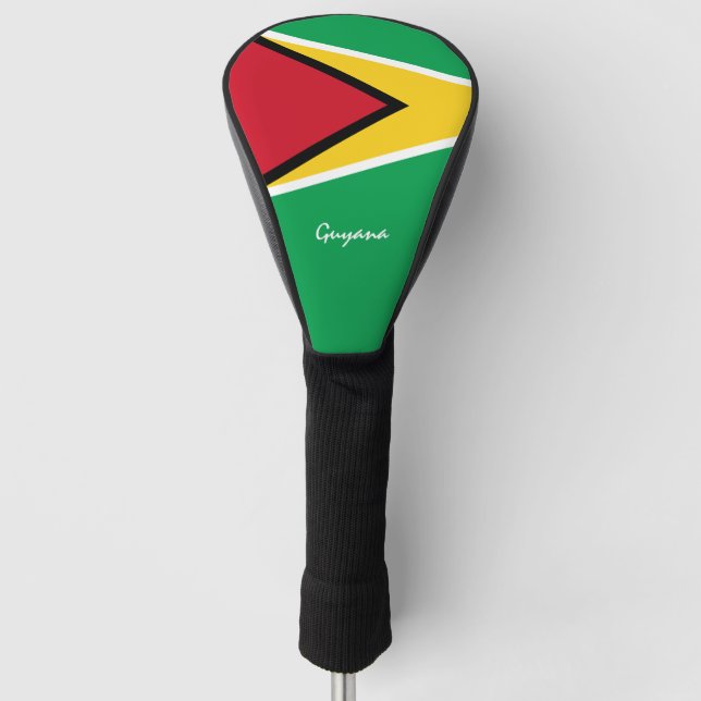 Golf Guyana & Guyana Flag /Golf Clubs Covers (Front)