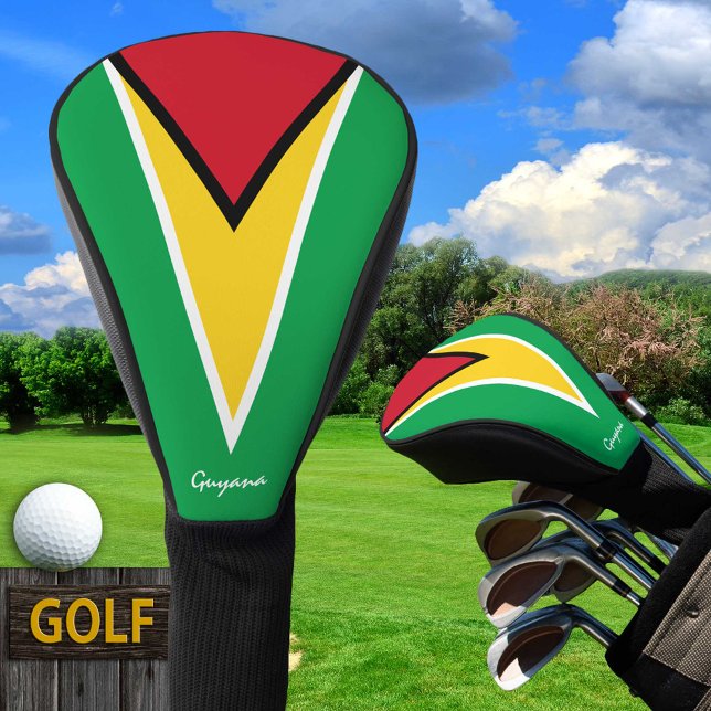 Golf Guyana & Guyana Flag /Golf Clubs Covers (Creator Uploaded)