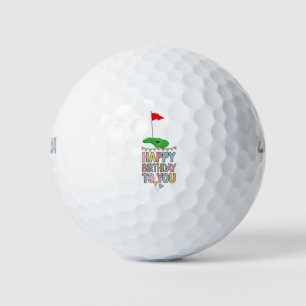 Golf Happy Birthday to You Perfect for Golf Lover Balls