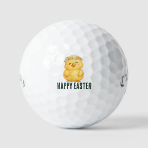 Golf Happy Easter with Chicken Balls
