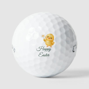 Golf Happy Easter with Chicken Balls