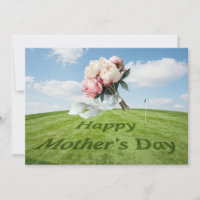 Golf Happy Mother's Day on golf course