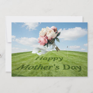 Golf Happy Mother's Day on golf course