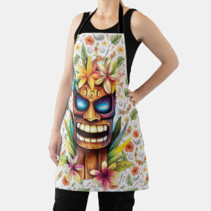 Golf Hawaiian themed for Hawaii Golfer Apron