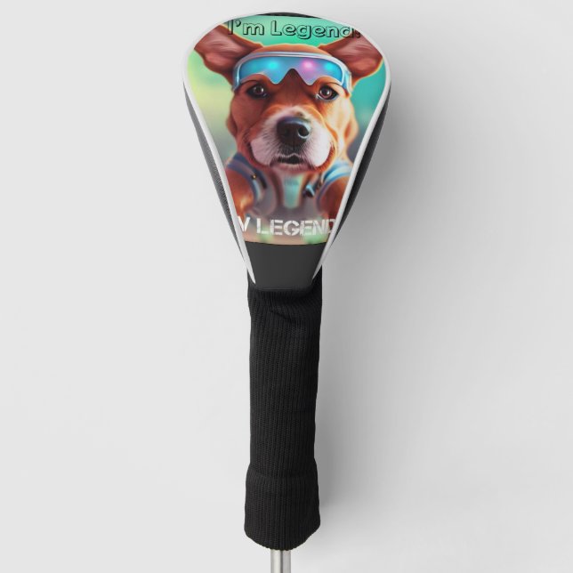 Golf-Head-Cover FOR FATHER DAY GIFT ,FOR KIDS   Golf Head Cover (Front)