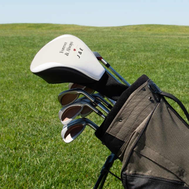 Golf Head Cover Forever & Always Romantic Custom I (Creator Uploaded)
