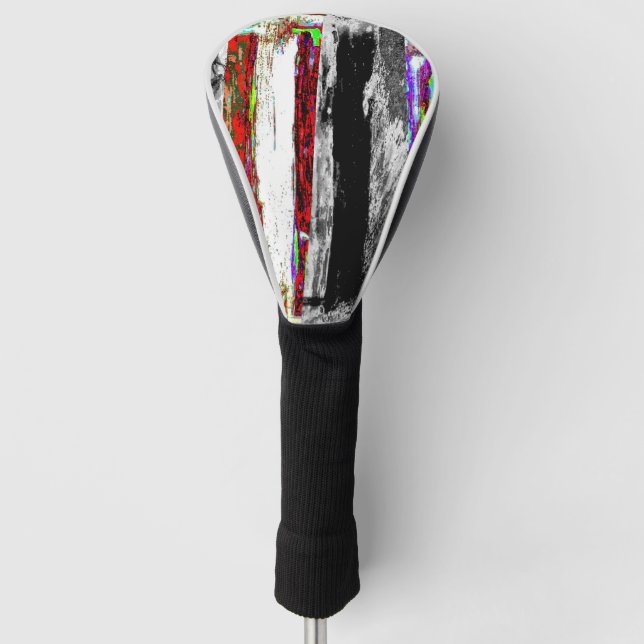 Golf Head Cover – Reflection Layers (Front)
