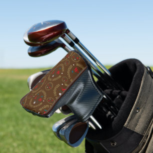 Golf Head Cover with his Name and Initials