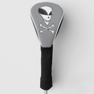 Golf Head Covers - Area 51 Alien Cartoon