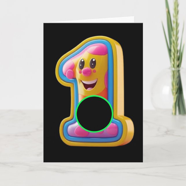 Golf. Hole in one. Card (Front)