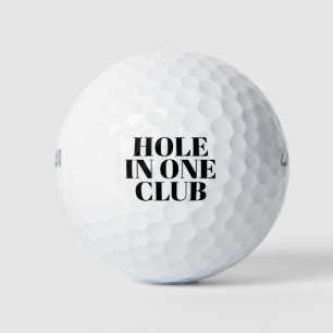 Golf Hole in One Club Golfers Golf Balls