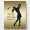 Golf Hole-in-one Commemoration Customisable